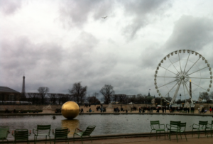 Grand Bassin Rond i Jardin de Tuileries, Paris