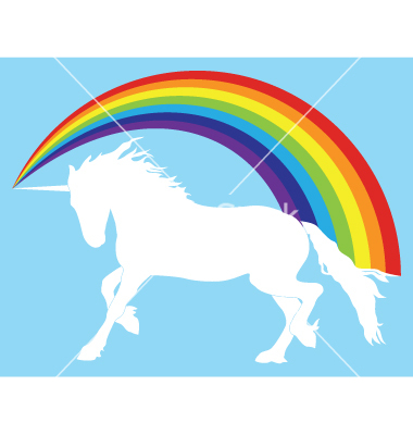 unicorn-with-rainbow-vector-40368