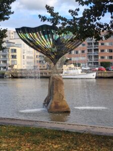 Som förstagångsbesökare i Åbo fanns många roliga och intressanta inslag i stadsbilden att ta del av.