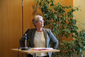 "Processer gör livet så hemskt mycket enklare", var ÅA:s styrelseordförande Marianne Stenius paroll under sin presentation. 